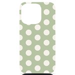 Polk Dots Seamless Pattern iPhone 14 Pro Black UV Print Case