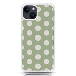 Polk Dots Seamless Pattern iPhone 14 TPU UV Print Case