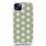 Polk Dots Seamless Pattern iPhone 14 Plus TPU UV Print Case