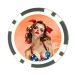 watercolor bg3 Poker Chip Card Guard