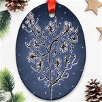 Nature Charm Drawing  Ornament (Oval)