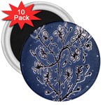 Nature Charm Drawing  3  Magnets (10 pack) 