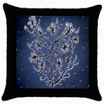 Nature Charm Drawing  Throw Pillow Case (Black)