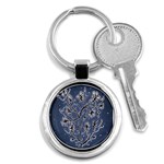 Nature Charm Drawing  Key Chain (Round)