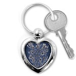 Nature Charm Drawing  Key Chain (Heart)