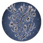 Nature Charm Drawing  Magnet 5  (Round)