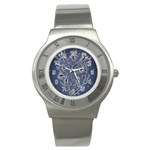 Nature Charm Drawing  Stainless Steel Watch