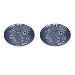 Nature Charm Drawing  Cufflinks (Oval)