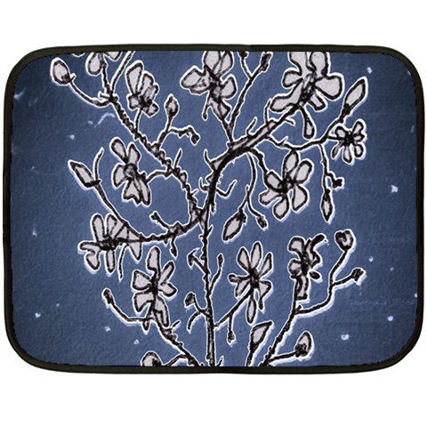 Nature Charm Drawing  Fleece Blanket (Mini) from ArtsNow.com 35 x27  Blanket