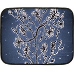 Nature Charm Drawing  Fleece Blanket (Mini)