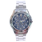 Nature Charm Drawing  Stainless Steel Analogue Watch