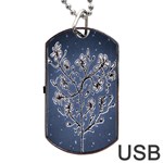 Nature Charm Drawing  Dog Tag USB Flash (One Side)