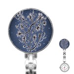 Nature Charm Drawing  Stainless Steel Nurses Watch