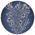 Nature Charm Drawing  Round Trivet