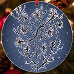 Nature Charm Drawing  UV Print Acrylic Ornament Round