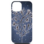 Nature Charm Drawing  iPhone 14 Black UV Print Case