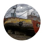 Maritime Memories, San Antonio Oeste, Rio Negro, Argentina Ornament (Round)