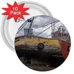 Maritime Memories, San Antonio Oeste, Rio Negro, Argentina 3  Buttons (10 pack) 