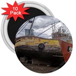 Maritime Memories, San Antonio Oeste, Rio Negro, Argentina 3  Magnets (10 pack) 