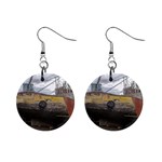 Maritime Memories, San Antonio Oeste, Rio Negro, Argentina Mini Button Earrings