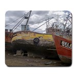 Maritime Memories, San Antonio Oeste, Rio Negro, Argentina Large Mousepad