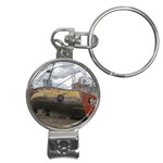 Maritime Memories, San Antonio Oeste, Rio Negro, Argentina Nail Clippers Key Chain