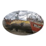 Maritime Memories, San Antonio Oeste, Rio Negro, Argentina Oval Magnet