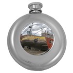 Maritime Memories, San Antonio Oeste, Rio Negro, Argentina Round Hip Flask (5 oz)