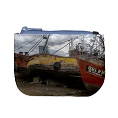 Maritime Memories, San Antonio Oeste, Rio Negro, Argentina Mini Coin Purse from ArtsNow.com Front