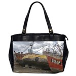 Maritime Memories, San Antonio Oeste, Rio Negro, Argentina Oversize Office Handbag (2 Sides)