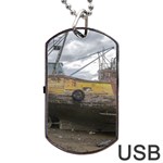 Maritime Memories, San Antonio Oeste, Rio Negro, Argentina Dog Tag USB Flash (One Side)