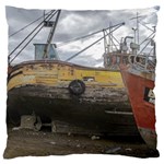 Maritime Memories, San Antonio Oeste, Rio Negro, Argentina Large Cushion Case (One Side)