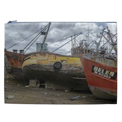 Maritime Memories, San Antonio Oeste, Rio Negro, Argentina Cosmetic Bag (XXL) from ArtsNow.com Front