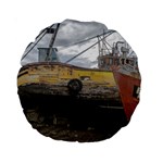 Maritime Memories, San Antonio Oeste, Rio Negro, Argentina Standard 15  Premium Round Cushions