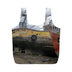 Maritime Memories, San Antonio Oeste, Rio Negro, Argentina Full Print Recycle Bag (M) from ArtsNow.com Back