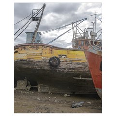 Maritime Memories, San Antonio Oeste, Rio Negro, Argentina Drawstring Pouch (XL) from ArtsNow.com Back