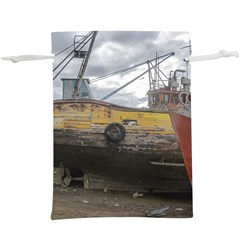 Maritime Memories, San Antonio Oeste, Rio Negro, Argentina Lightweight Drawstring Pouch (XL) from ArtsNow.com Back