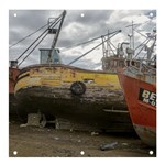 Maritime Memories, San Antonio Oeste, Rio Negro, Argentina Banner and Sign 4  x 4 