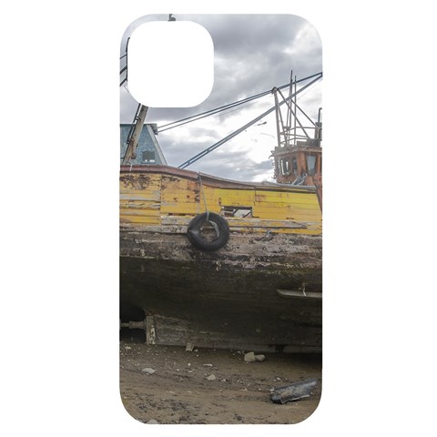 Maritime Memories, San Antonio Oeste, Rio Negro, Argentina iPhone 14 Plus Black UV Print Case from ArtsNow.com Front