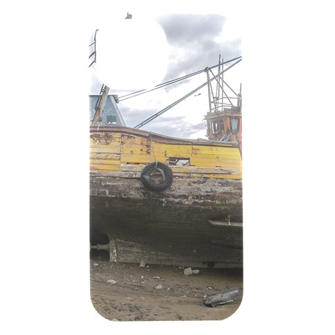 Maritime Memories, San Antonio Oeste, Rio Negro, Argentina iPhone 15 Black UV Print PC Hardshell Case from ArtsNow.com Front