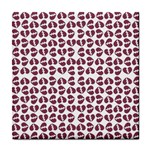 Love In Pieces Print Pattern Design Tile Coaster