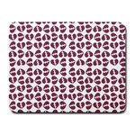 Love In Pieces Print Pattern Design Small Mousepad