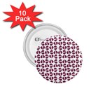 Love In Pieces Print Pattern Design 1.75  Buttons (10 pack)