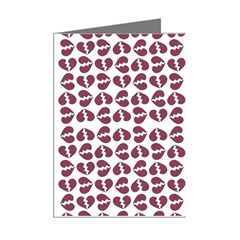 Love In Pieces Print Pattern Design Mini Greeting Cards (Pkg of 8) from ArtsNow.com Right