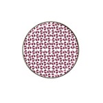 Love In Pieces Print Pattern Design Hat Clip Ball Marker