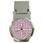 Love In Pieces Print Pattern Design Money Clip Watches