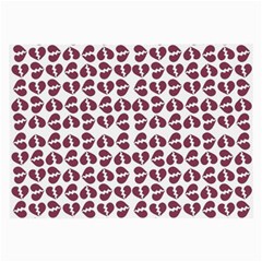 Love In Pieces Print Pattern Design Large Glasses Cloth (2 Sides) from ArtsNow.com Front