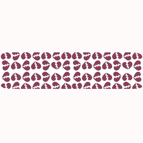 Love In Pieces Print Pattern Design Large Bar Mat from ArtsNow.com 32 x8.5  Bar Mat