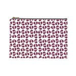 Love In Pieces Print Pattern Design Cosmetic Bag (Large)