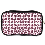 Love In Pieces Print Pattern Design Toiletries Bag (Two Sides)